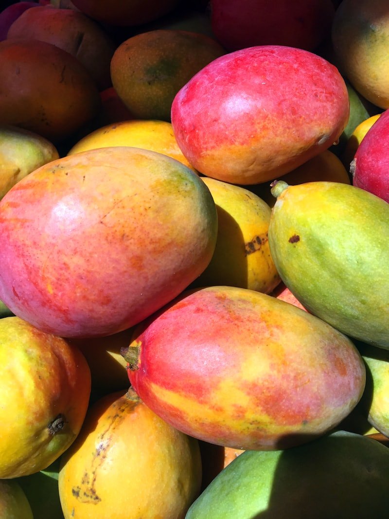 Fresh mangoes, a Tanzanian tropical crop